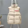 Womens Down Parkas Puffer Vest Jacket Kvinna Jackor ärmlös kappdesigner Spring Autumn Outwears Coats Windbreaker S-2XL