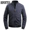 URSPORTTECH Jacke Männer Herbst Winter Armee Militär Jacken Herren Mäntel Casual Oberbekleidung Kleidung Parka männlichen Windjacke 240227