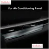 Andra interiörstillbehör för Chery Arrizo 5 GT/Omoda GT 22-23 Car Center Console Transparent TPU Protective Film Anti-Scratch Repair Otfzt