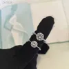 Rings Have stamp box 1-3 karat diamond rings anelli moissanite sterling silver couple women marry wedding sets engagement jewelry lovers ldd240311