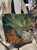 Torby na zakupy płócienne torba Jacquard Tote Korean Kultural and Creative 35 cm