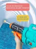 Gun Toys Water Gun Gatling Amusement Weapon High Pressure Cannon Large Capacity Children Boys Toys Pool Beach Swimming Sports Summer Fun L240311