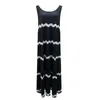 Casual Dresses Summer For Women 2024 Women's Sleeveless Scoop Neck Tiered Flowy Beach Vacation Party Long Tank Maxi Dress