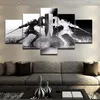 Wall Art Vikings Pictures Home Decor 5 Pieces Legend Of Zelda Canvas Painting Living Room HD Printed Cartoon Game Poster212q