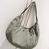 2023 Спортивная дорожная уличная сумка Lu 18L Плиссированная сумка на плечо Moon Bag Повседневная универсальная сумка для тренажерного зала и йоги через плечо Сумки через плечо LL Croissant