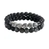 Bracelets en pierre naturelle perlée pour hommes et femmes, brins faits à la main, charme amoureux, Yoga, fête, Club, bijoux à la mode, livraison directe Dh76K