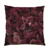 Poduszka prawdziwe rośliny tropikalne pokrywa 45x45 aksamitne dekoracja salonu kolorowe sofa rzut okładki kwiaty łóżko e1371