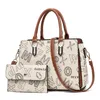 Розовый sugao женская дизайнерская сумка через плечо сумки через плечо роскошная мода высокого качества большая вместительная сумка для покупок кошелек 6 цветов Hangxun-240308-44