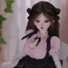 Bjd кукла Джоан 1/4, очаровательная танцовщица, дизайн тела, оптимистичный студенческий милый стиль, большая грудь и тонкая талия, шарнирные куклы 240308