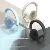 Écouteurs de téléphone portable casque sans fil Bluetooth sur l'oreille jeu de basse lourde écouteur TF/AUX lecteur de musique avec MIC/Radio pour cadeaux H240312