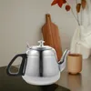 Dinnerware Sets Kettle Stove Top Tea Water Stainless Steel Pitcher Teapot For Stovetop Portable Home