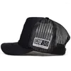 Ballkappen 2024 Mesh-Belüftung Baseballmütze Mode Snapback Männer Frauen Hip-Hop-Hüte Outdoor Einstellbare Sonnenhut