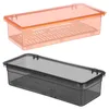 Küche Lagerung 2 Stück Ablauf Box Löffel Organizer Geschirr Besteck Tablett mit Deckel Arbeitsplatte Racks Kunststoff Utensil