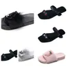 Designer slippers women men summer sandal fashions canvan Flat Mule Platform High Heel Sandal platform sliders Shoe GAI black