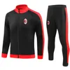 23 AC 24 Milan ENFANTS Survêtement adulte Veste 2023 Inter 2024 Milan Football SURVÊTEMENT survêtement HOMMES football chandal futbol chandal enfant jogging Survetement