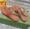 Sandali ricamati in pelle Slipista femminile Slipisti Designer Women's Wedding Flail Flaps Flats Bubble Bulla Sole Mule Summer Beach Sexy.Mizes 35-42