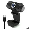 Webcams Fl Hd 1080P Webcam Pc Web Camera With Microphone X5 Usb For Calling Live Broadcast Video Conference Drop Delivery Computers Ne Ototw