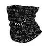 Bandanas, Physik-Gleichungen, Bandana, Halstuch, UV-Schutz, Gesichtsschal, Abdeckung für Damen und Herren, Geek, Wissenschaft, Mathematik, Kopfbedeckung, Schlauch-Sturmhaube