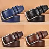 Belts Leather For Men With Alloy Buckle Womens Belt Casual & Dress Size 46 Mens Big And Tall Western