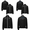 オートバイアパレル2024 F1チームジャケットフォーマ1ドライバーFl Zipper New Season Racing Uniform Windbreaker Mens Black Warm Proof Coat d Otru9