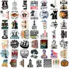 50 PCS Schaakspel Laptop Stickers Voor Skateboard Gitaar Auto Koelkast Helm Ipad Fiets Telefoon Motorfiets PS4 Notebook Pvc Decals