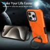 For iPhone 15 Pro Max Case with Magnetic Invisible Stand Hybrid Kickstand Phone Cover for iPhone 14 13 12 11 izeso