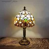 Lampy odcienie Woerfu Dyflany Lampa stołowa 20 cm Lampa Kształt Baza żywicy E27 sypialnia Lampa sypialnia Moda Retro Lampy stołowe L240311