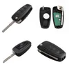 Clé de voiture 3 boutons Id63 puce 433315Mhz pliable entrée sans clé Fob pour Ford Focus Fiesta télécommande complète demander Signal48987448110071 Ot5Me