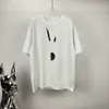 T-shirt da uomo Plus Polo Hip Hop Muscle Fit Orlo curvo Cotone bianco Stampa personalizzata Uomo Donna T-shirt Casual Quantità Tendenza taglia: XS-xL 3455r