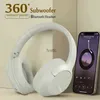 Auricolari per telefoni cellulari Cuffie Bluetooth Wireless HIFI Stereo Over Ear Auricolare Vivavoce DJ Cuffie Auricolari per iPhoneH240312