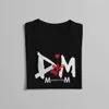 T-shirts pour hommes Groupe de musique Depeche Cool Mode DM T-shirt Mode Hommes T-shirts Vêtements d'été Polyester O-cou T-shirt