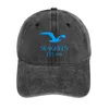 Beretten Seagulls Blue 2 Cowboy hoed wandelen vissen streetwear luxe vrouw heren heren