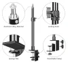 Statyw SH SHTOP Light Stand Cclamp Light Statyw z regulowanym stołem tabletopowym stojak na głowicę piłką 1/4 "