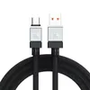 100 Вт Кабель USB Type C Сверхбыстрый зарядный кабель Утолщенный USB C Зарядный кабель Шнур передачи данных для Samsung Realme Huawei P30 Pro Oneplus Poco F3