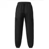 Pantalones para hombre, moda masculina, pantalones largos lisos elásticos con bolsillos, deporte informal para Hombre, ropa de calle al aire libre, Ropa para Hombre