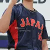 2024 Team Japan Baseball Jersey Shohei Ohtani Yu Darvish Seiya Suzuki Roki Sasaki Lars Nootbaar Masataka Yoshida Hiromi Ito Yuki Udagawa Imanaga Kensuke Kondo Maki
