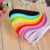 Other Arts And Crafts 260 Rainbow Paper Quilling Strips Set 3mm 5mm 7mm 10mm 39cm Flower Gift For Craft DIY Tools Handmade Decor1816