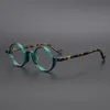 Occhiali da sole alla moda Montature in acetato Occhiali rotondi trasparenti da uomo Occhiali da vista vintage piccoli montatura da donna con prescrizione ottica Spectacl262Y