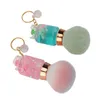 Makeup Sponges Face Loose Powder Brush Green Strong Grasping Power Keychain Clear Handle Synthetic For