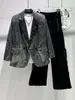 Vestes pour hommes T12388 Manteaux de mode 2024 Piste de luxe Design européen Vêtements de style de fête