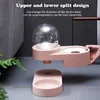 Automatic Pet Feeder Tableware Cat Dog Pot Bowl s Food For Medium Small Dispensers Fountain Y200917256E