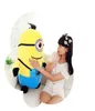 Peluche poupée 30 cm Mini Minions jouets en peluche minion jouet nouvel an cadeaux d'anniversaire Gift9203117