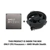 AMD Ryzen 5 4500 CPU och Wraith Stealth Cooler R5 4500 AM4 Processor 3,6 GHz 6-Core 12-Thread 65W Box Vision for B450 Moderboard