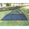 Mat Camping Mosquito Net Protection Have Insect Away Away Portable Backpacking Triangle Tent Lightweight Caupe Fishing Mesh lit Outdoor