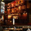 Retro Izakaya Po Muurschildering Wallpapers voor Japanse Keuken Sushi Restaurant Industrieel Decor Behang 3D Muur Paper293P