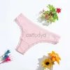 Panties Women's Womens Panties Sexy Cotton Thong Women Lace Low Waist Underwear Ladies Briefs Lingere Panty Breathable Female G-strings ldd240311