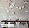 3D Stereo Resin Fish Flowers Crafts Decoration European Livingroom Home Wall Hanging Fishes Ornaments Wall Sticker Murals 240304