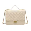 Shop Handbag Promotion Amy Rabbit Womens Bag 2024 New Fashion Korean Edition Exquisite Lingge Lock Chain Cross Shoulder