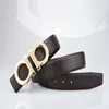 Big Buckle Belt Designer Belts for Men Women Width 3 8CM Fashion Luxury Print Flower Leather Belts Waistband236Q