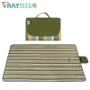 Mat Haute qualité 145*80 cm 145*200 cm tapis de Camping imperméable pliant couvertures de pique-nique de voyage en plein air portables pour l'escalade randonnée plage